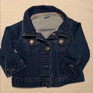 Gently used baby denim jacket